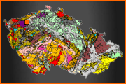 Nechranice - geologická mapa