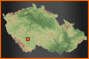 Mlaka - Písecké hory - mapa