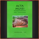 ACTA MUSEI REGINAEHRADECENSIS Series A - Scientiae naturales 2014 Vol. 34.