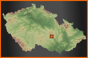 Rožná - Opál - mapa