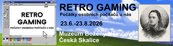 Česká Skalice - Muzeum Boženy Němcové - RETRO GAMING